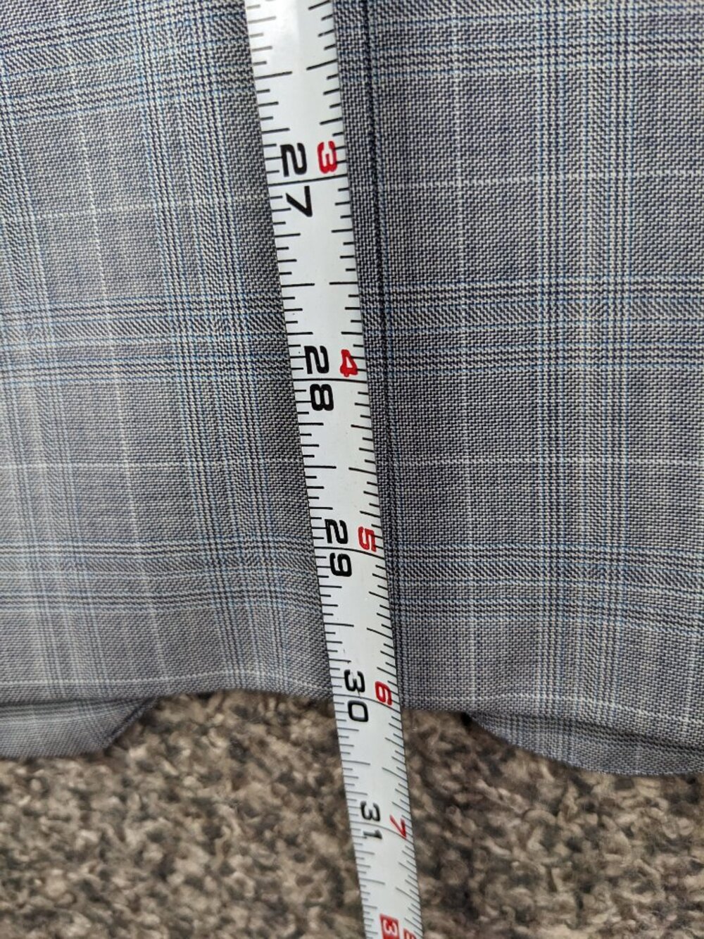 Brooks Brothers Black Fleece Suit Wool Gray Plaid Thom Browne 42R 34x30 *Flaws - Picture 13 of 16